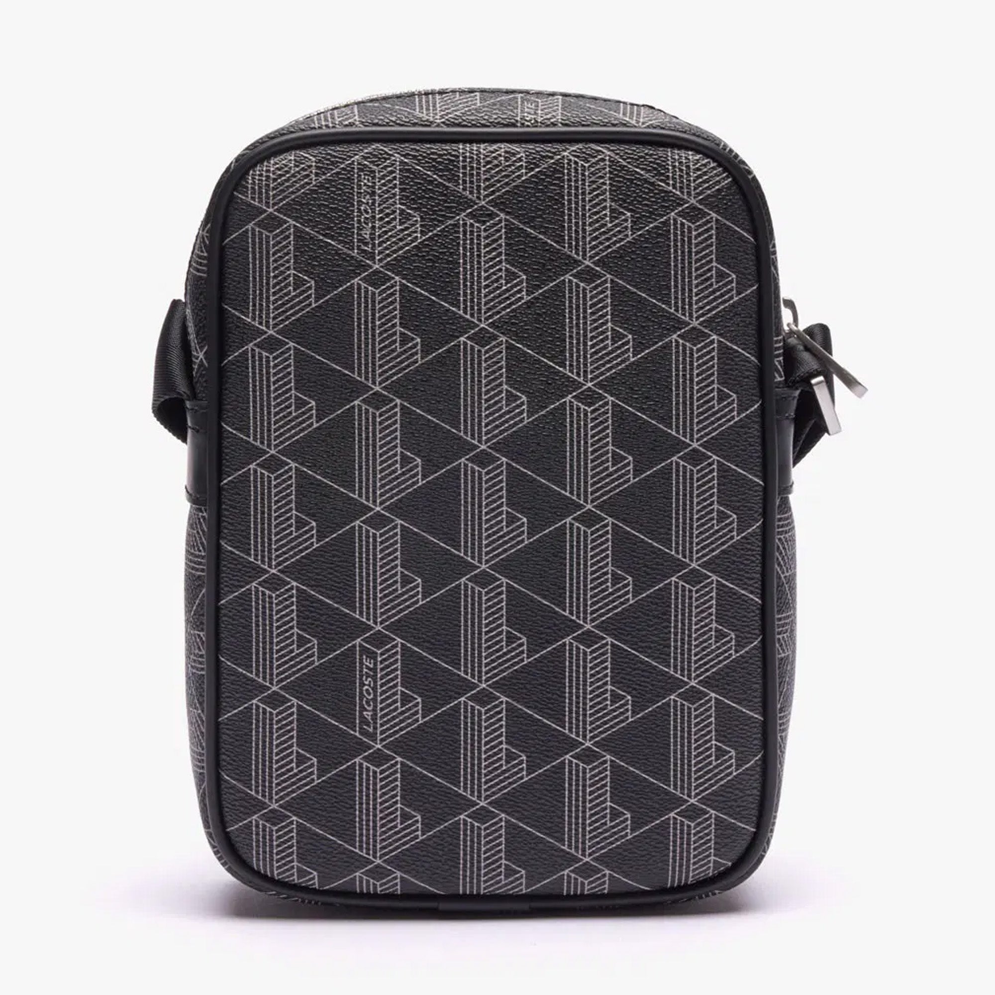 Lacoste The Blend Monogram Print Shoulder Bag