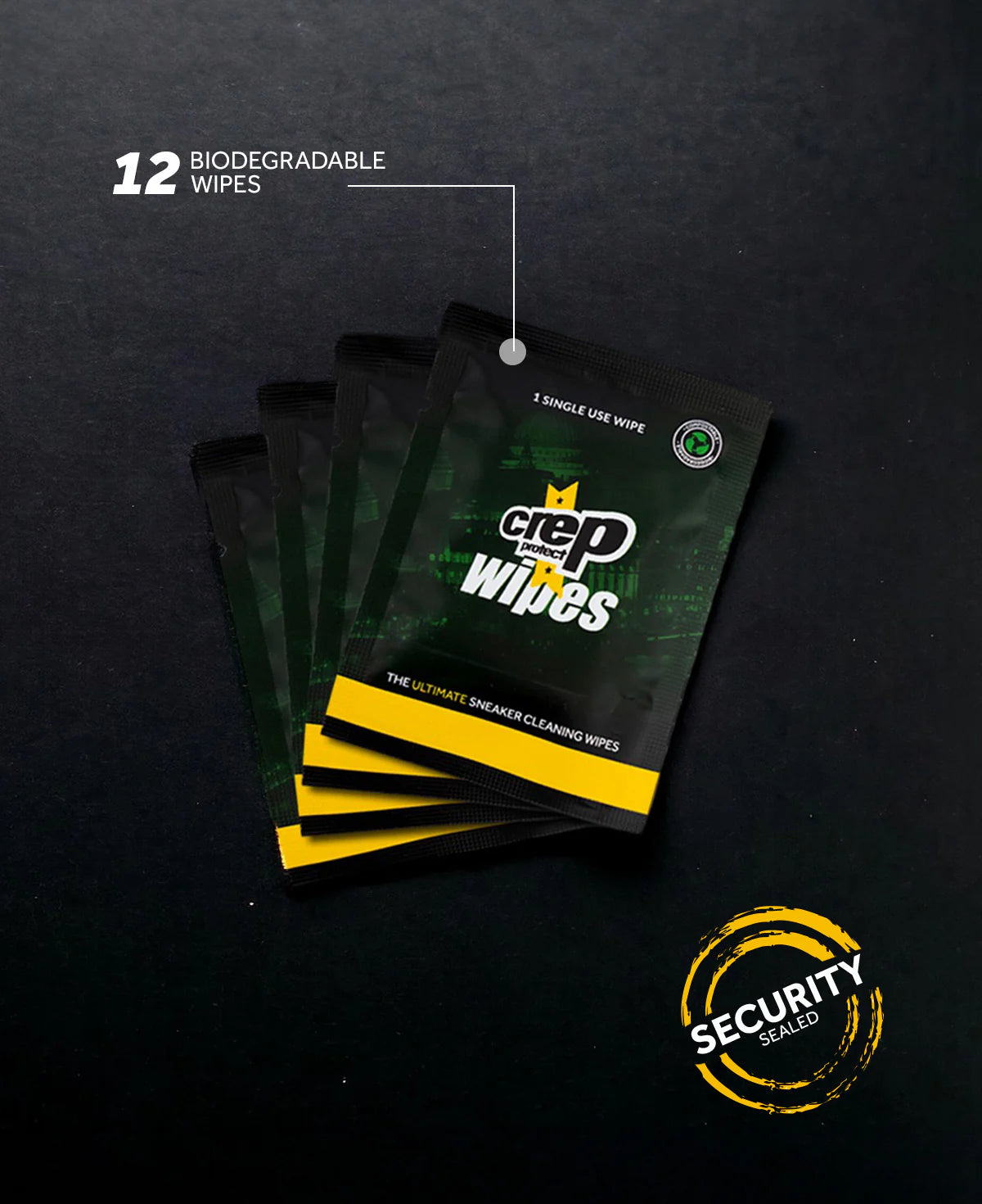 Crep Protect Wipes 12p