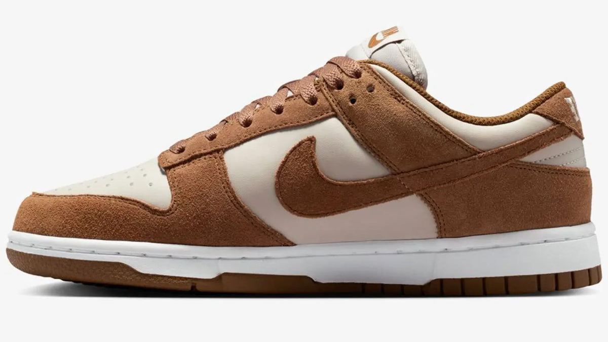 Nike Wmns Dunk Low Suede 'Light British Tan Cream White'
