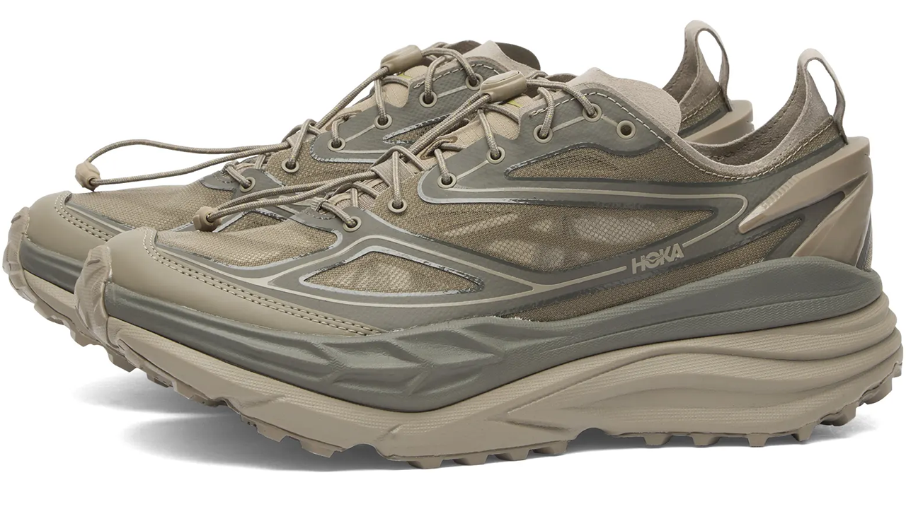 Hoka One One Stinson One7 Light Roast Asphalt