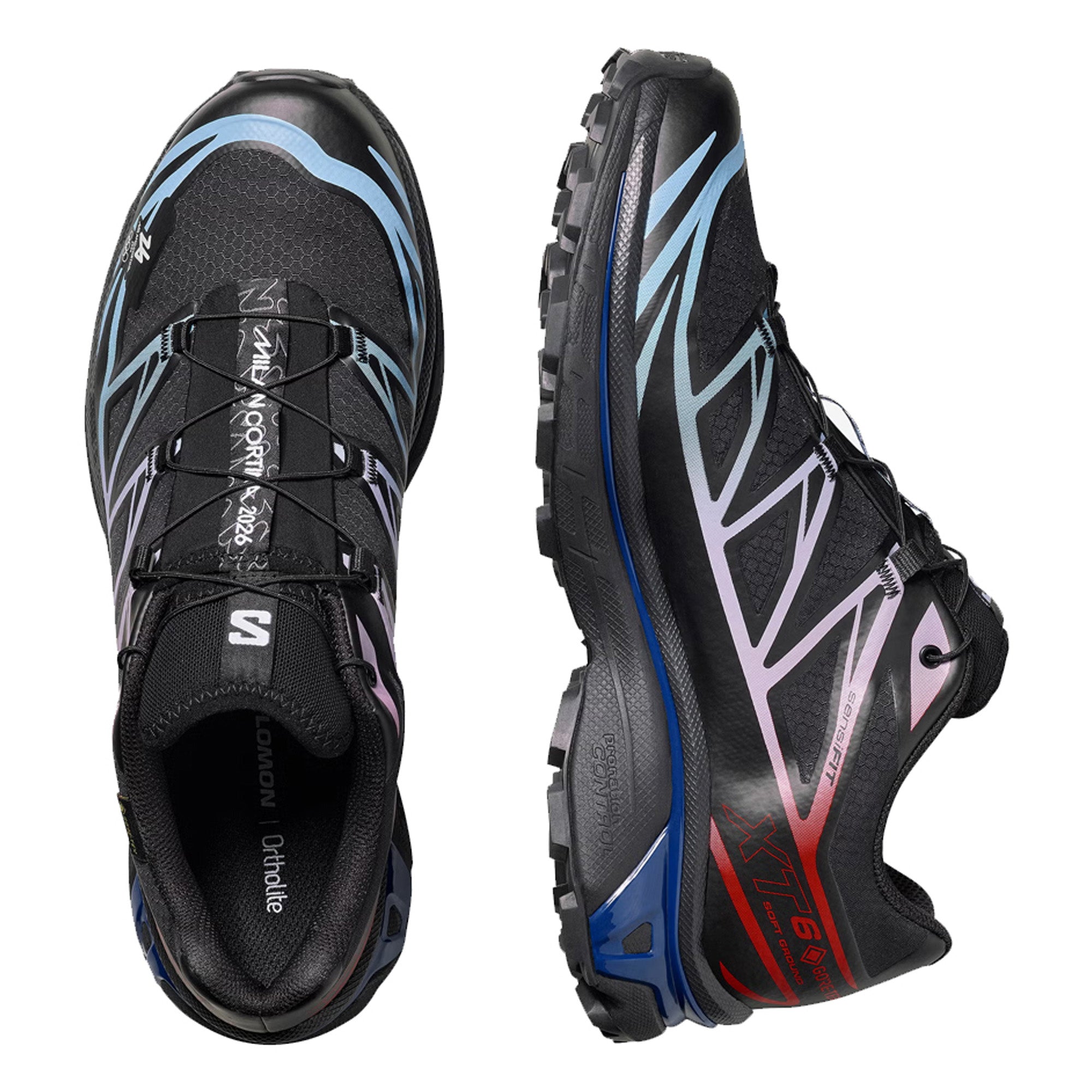 Salomon XT-6 GORE-TEX Milano Cortina 2026 Black
