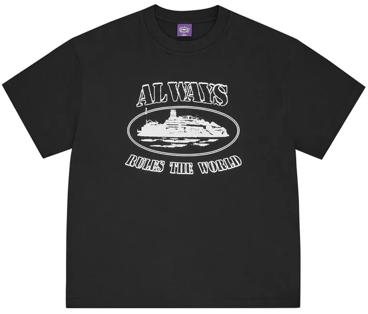 Corteiz x Always Do What You Should Do OG Alweiz Tee Black