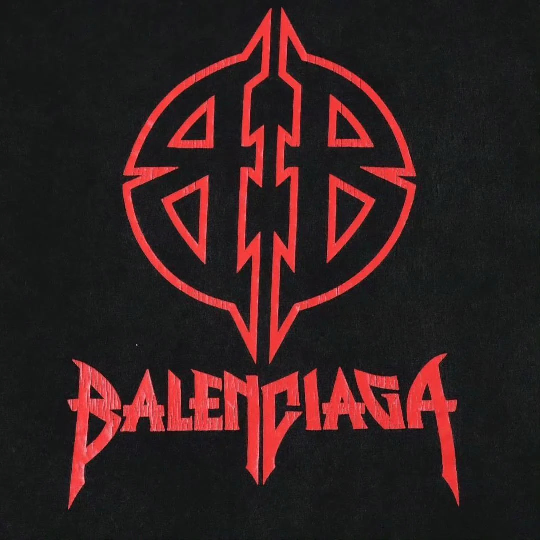 Balenciaga BB Metal Logo Black