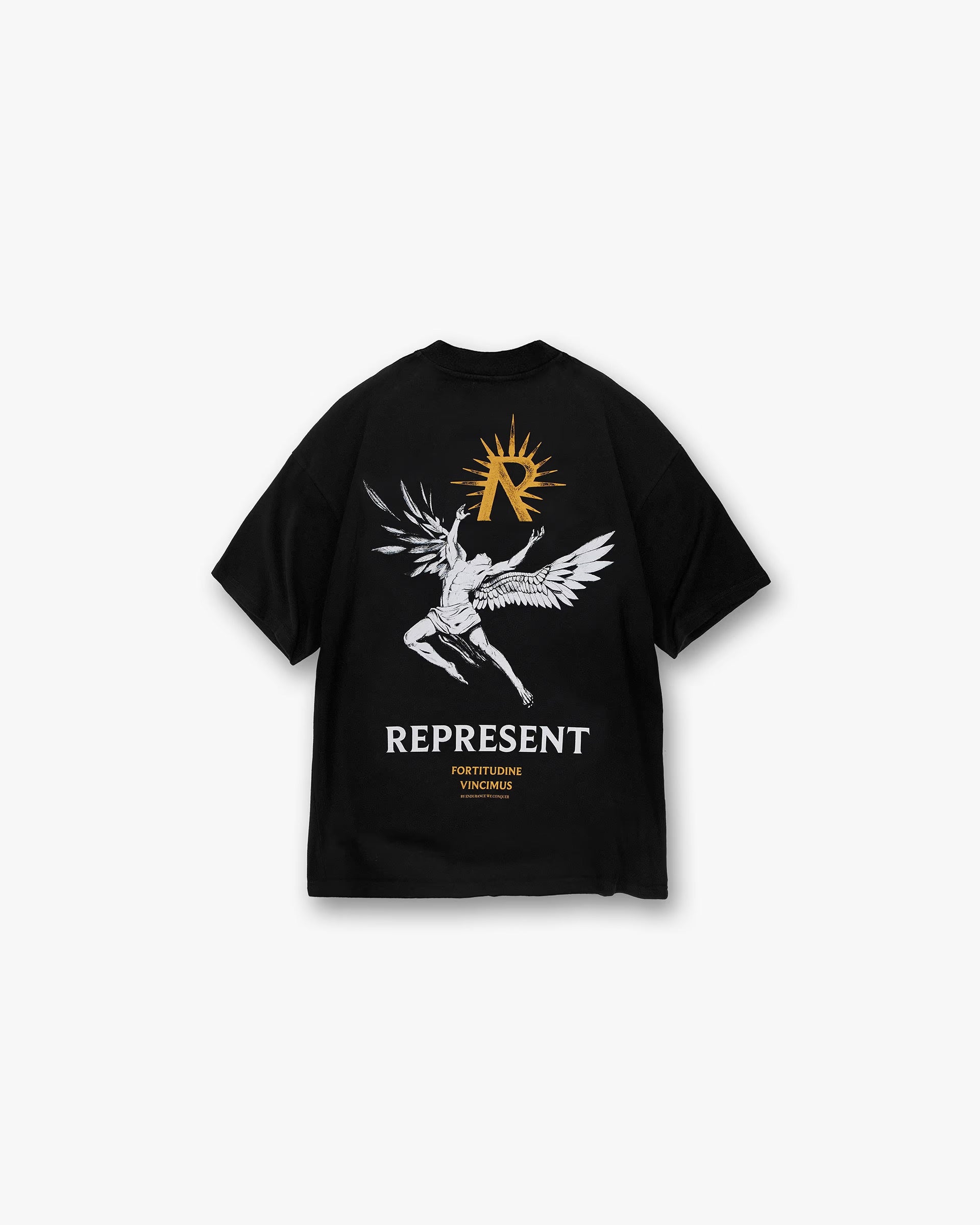 Represent T-Shirt 'Icarus' Jet Black