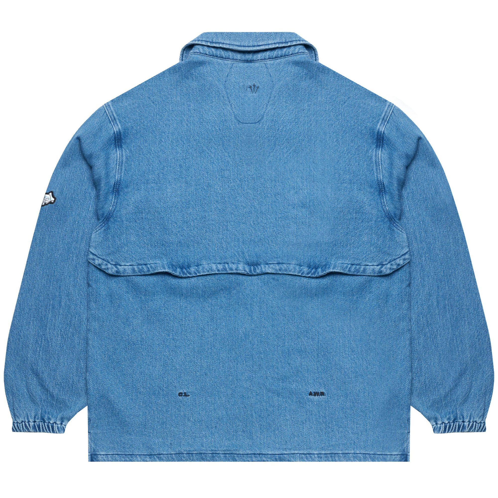 Drake NOCTA x Nike Opal Lily Pad Denim Shirt Blue Denim