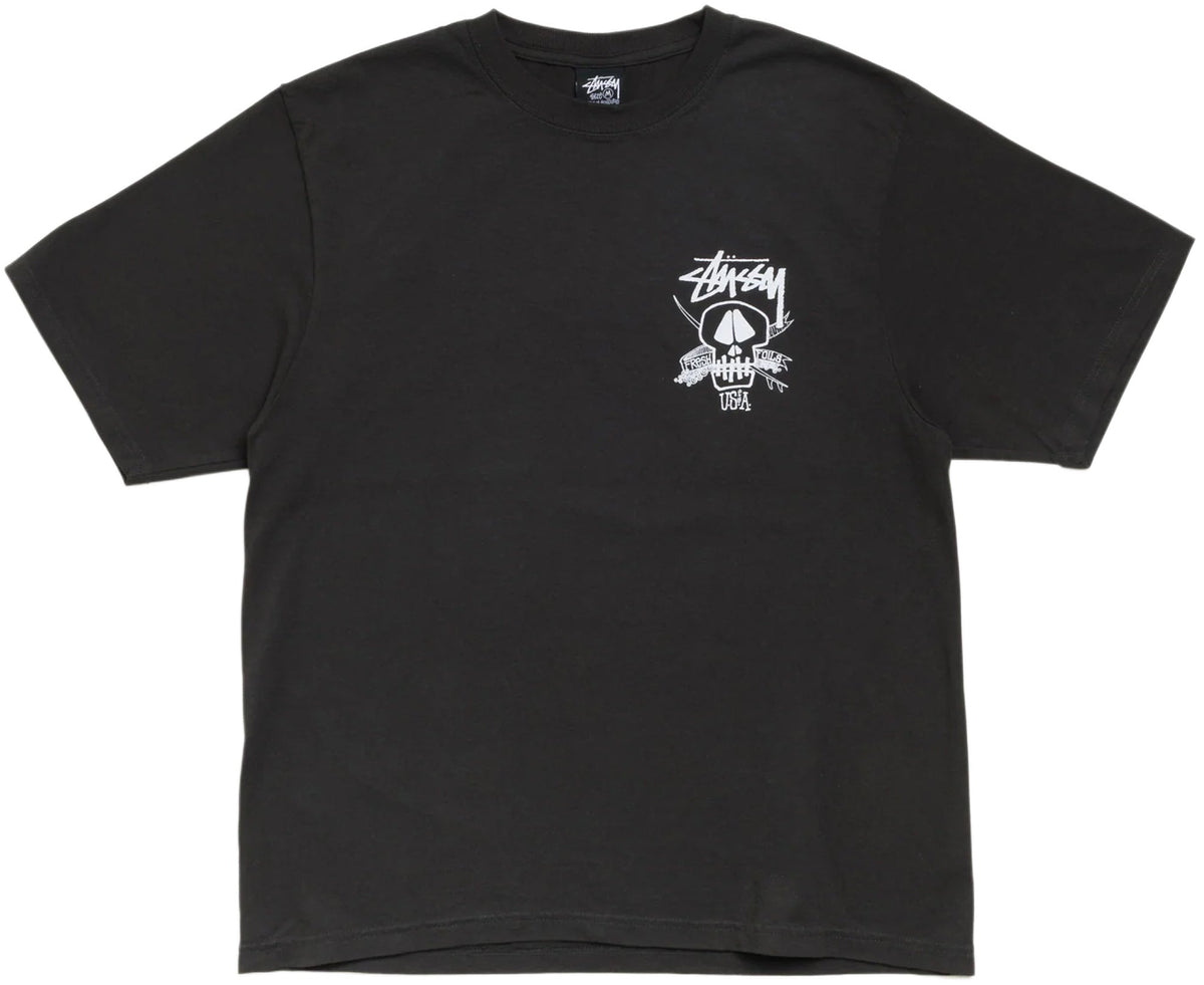 Stussy FRESH FOILS TEE Faded Black