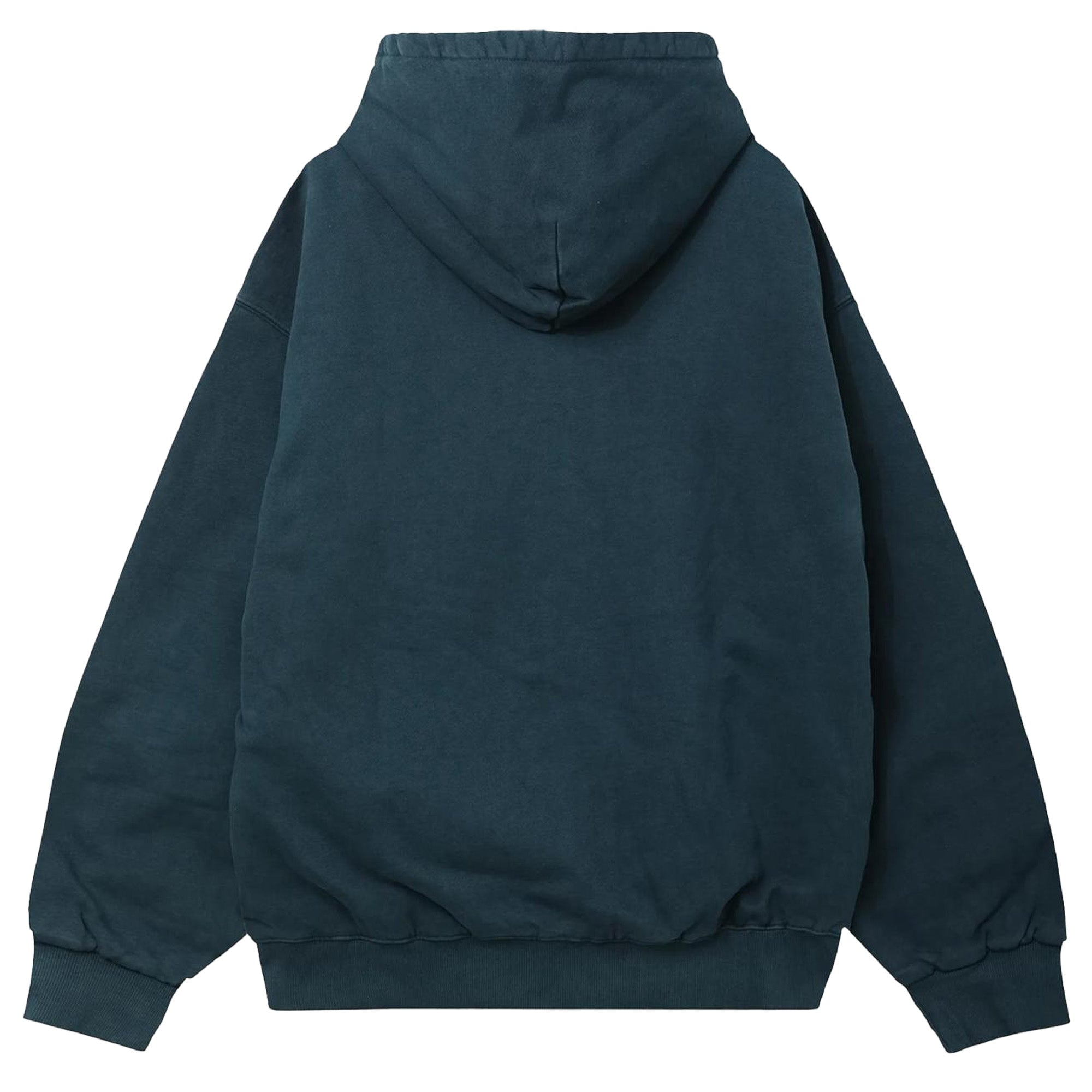 Carhartt WIP Hooded Vista Zip Jacket Deep Lagoon Garment Dyed