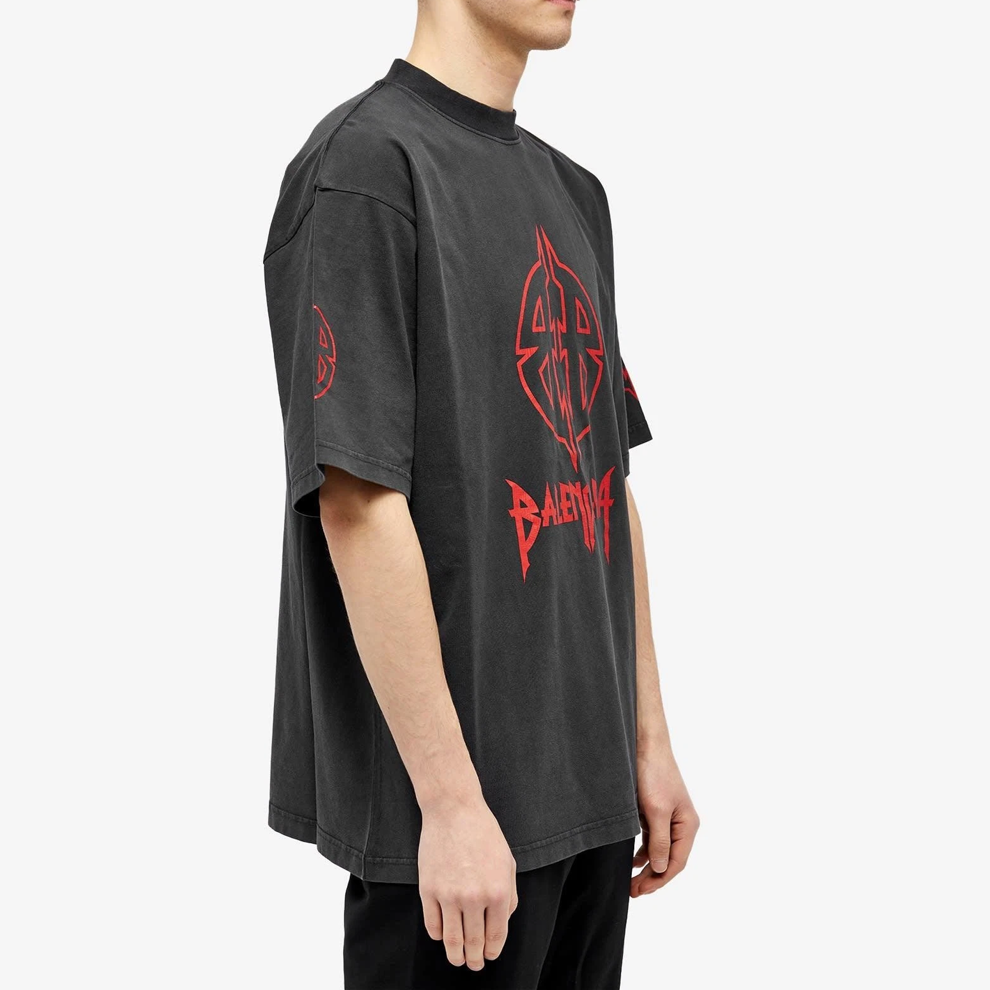 Balenciaga BB Metal Logo Black