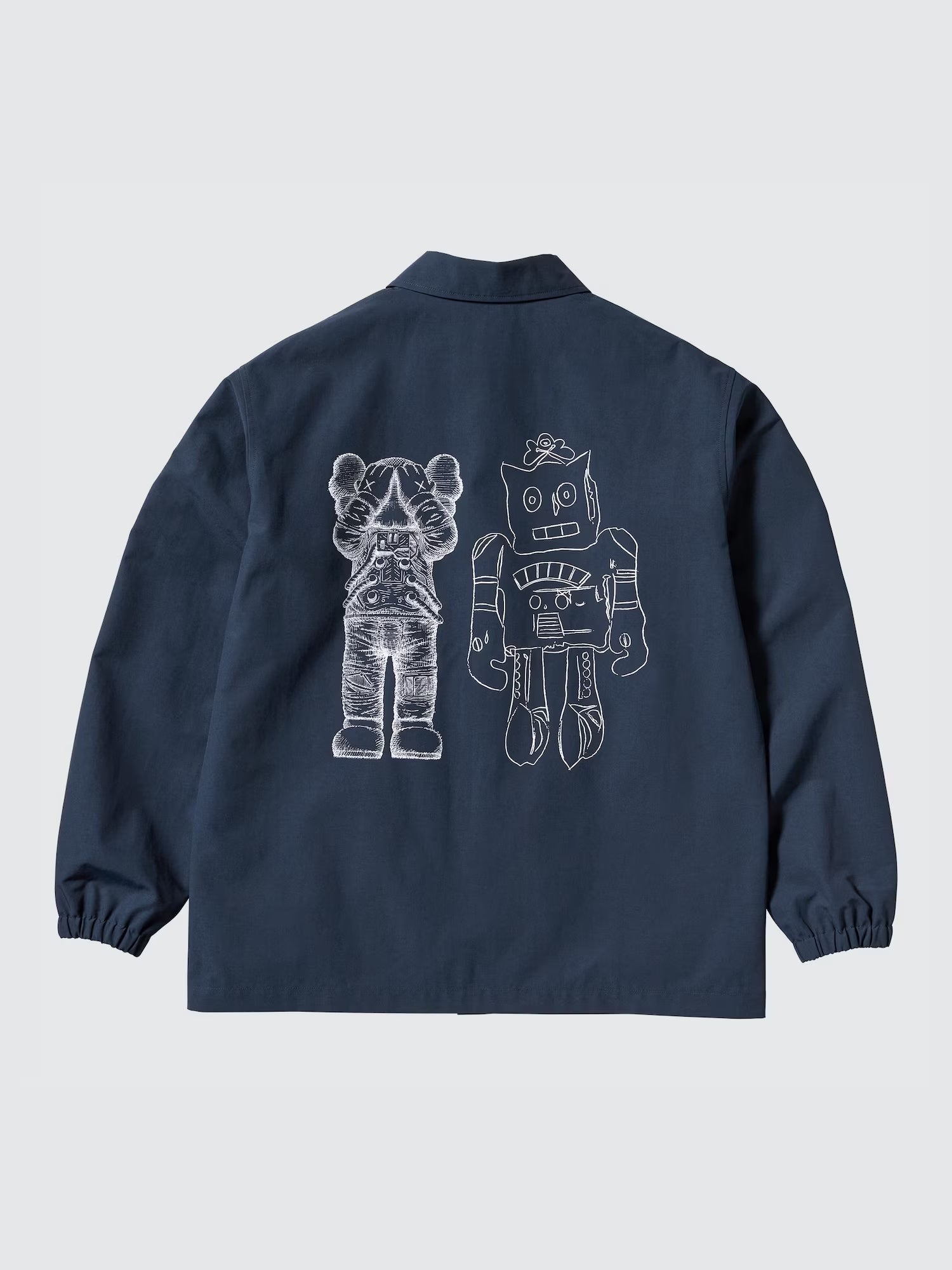 KAWS + Warhol Coach Jacket Navy