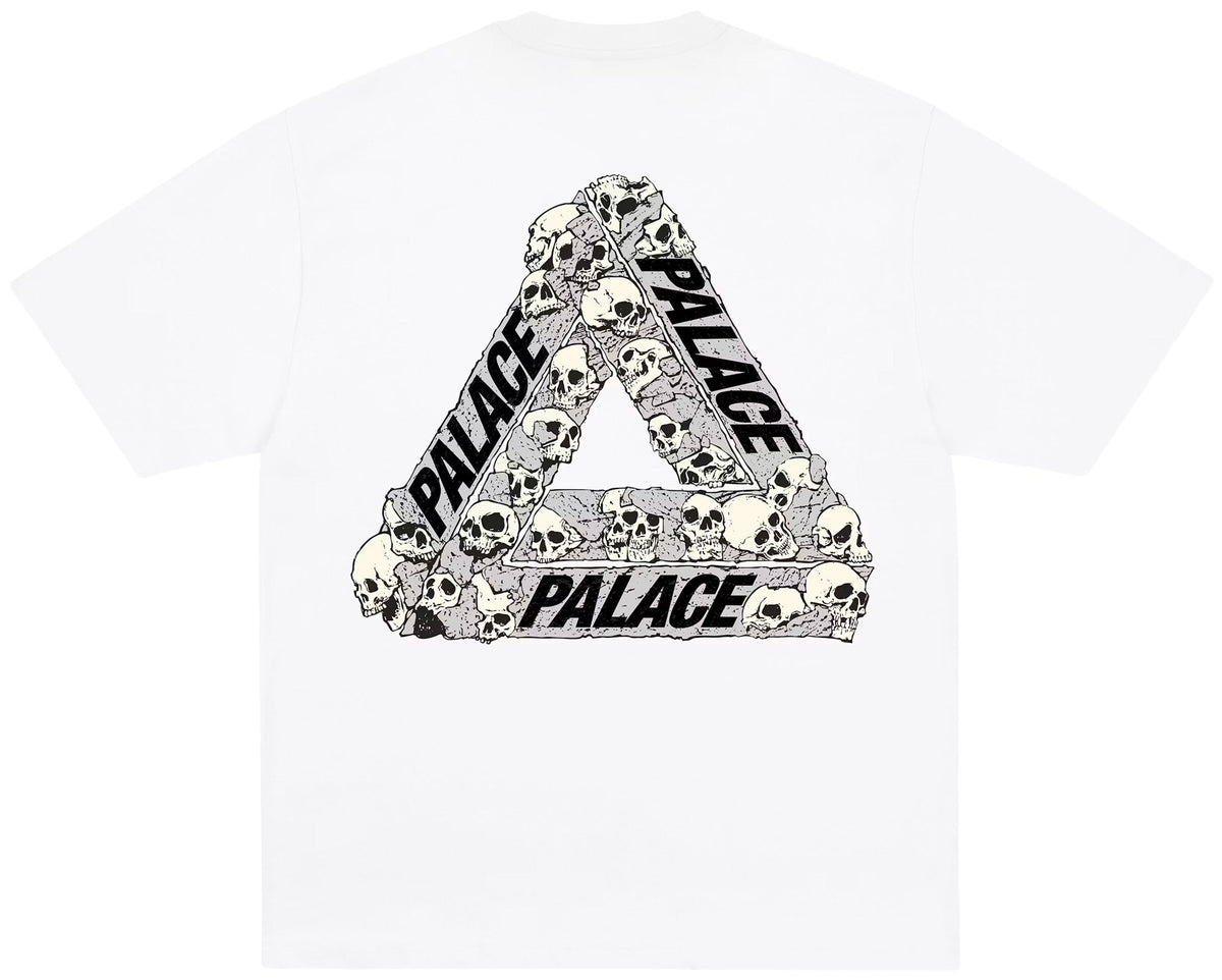 Palace Skull Tri T-Shirt White