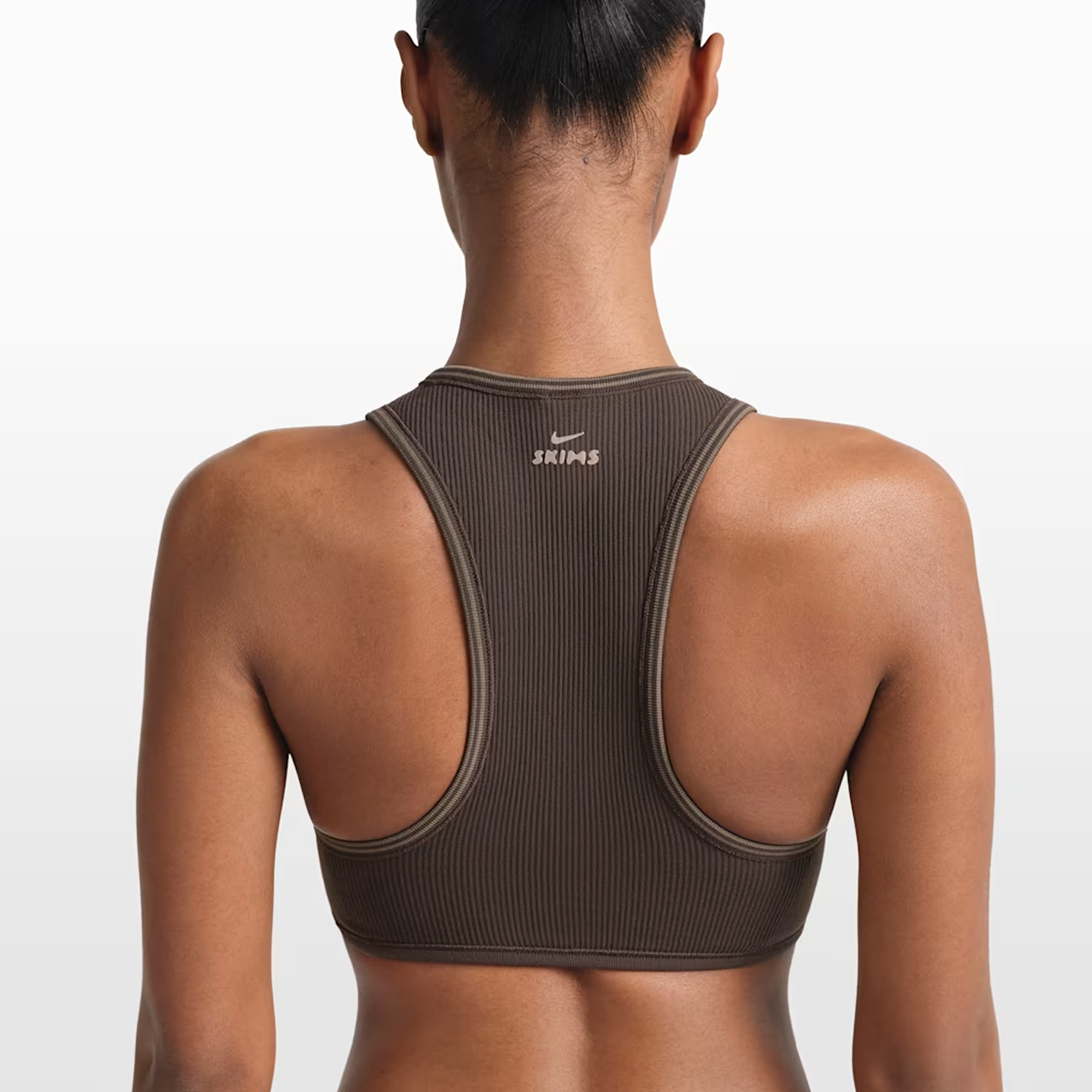 NikeSKIMS Ribbed Seamless Women's Racerneck Bra