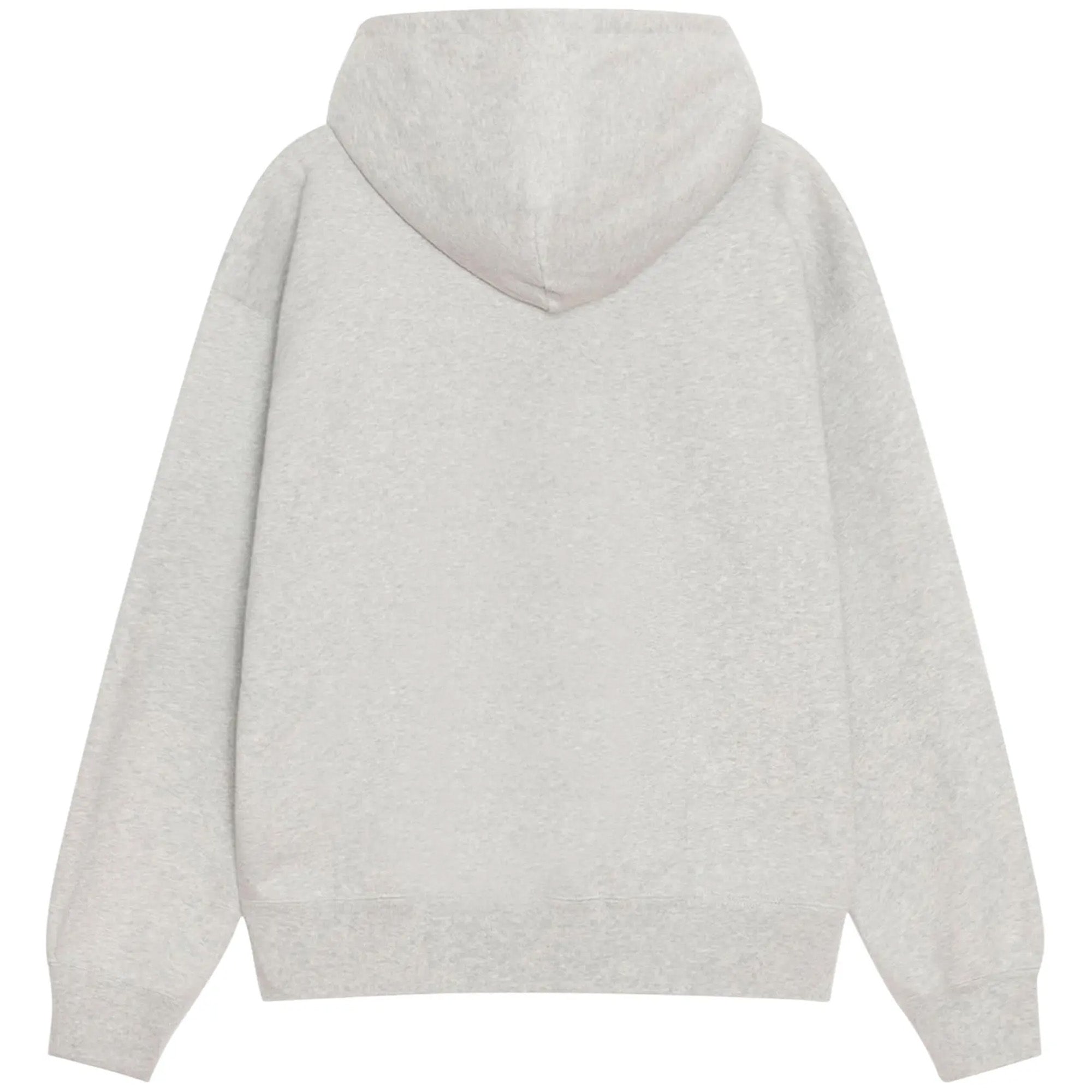 Stussy x Nike Full-Zip Washed Fleece Hoodie Grey Heather