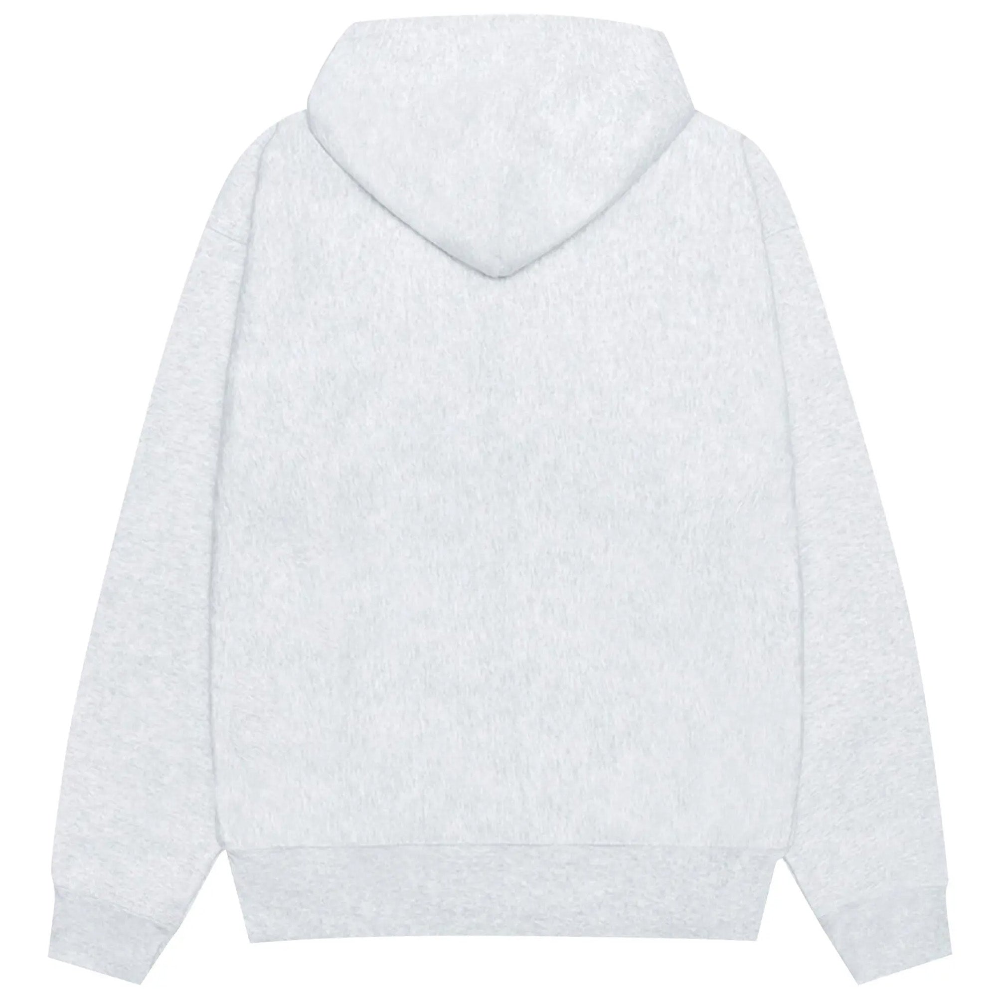 Stussy Mirror Zip Hoodie Ash Heather Grey