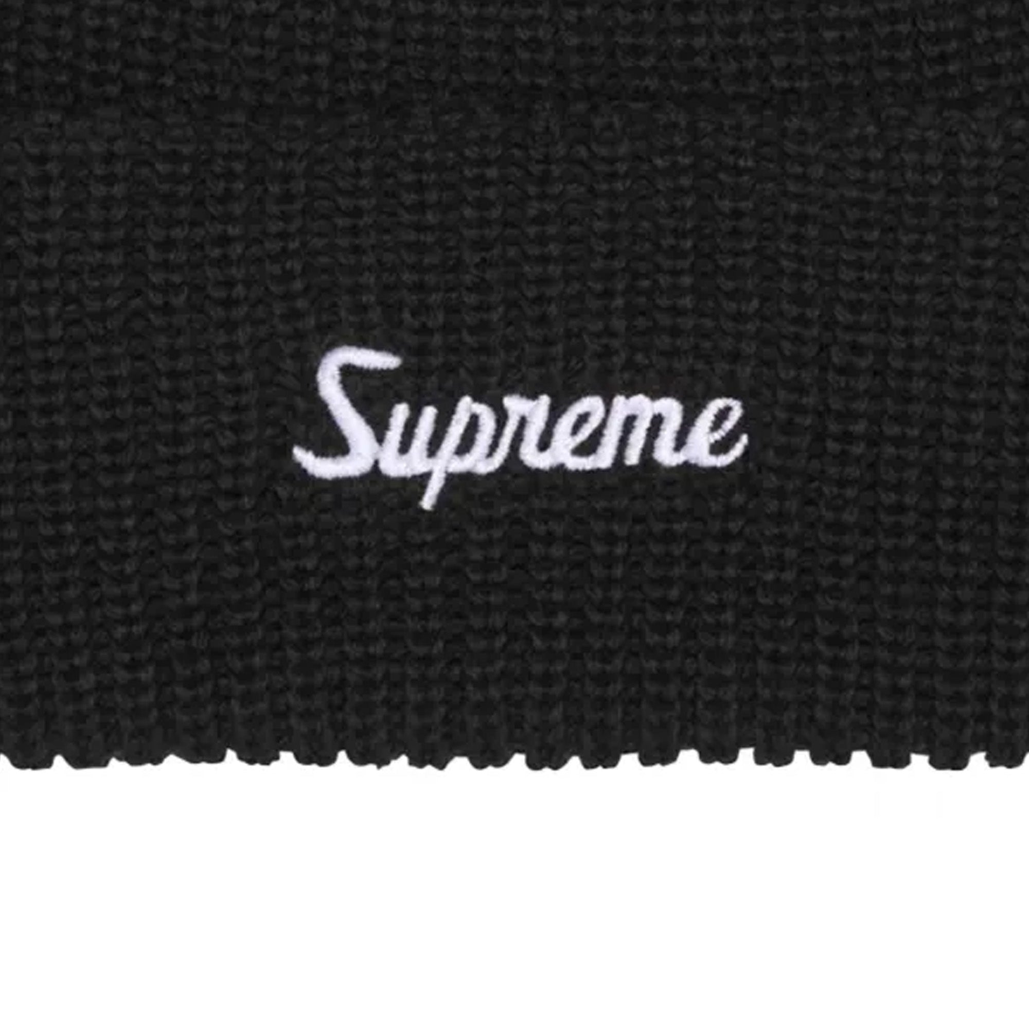 Supreme Loose Gauge Beanie Black