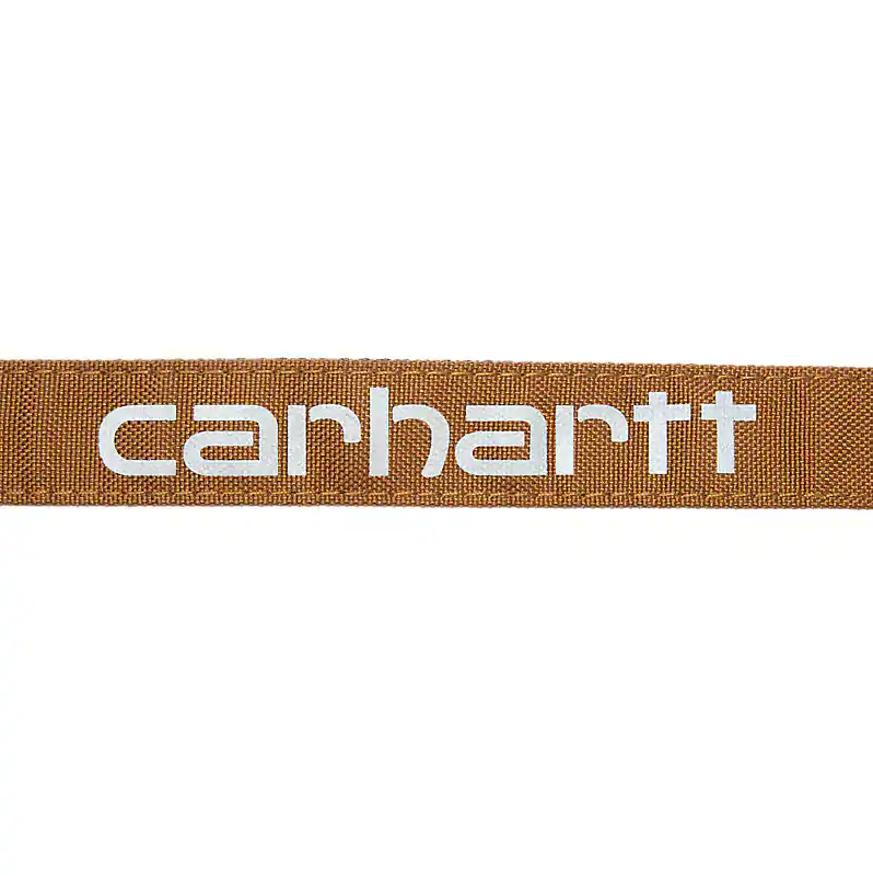 Carhartt Field Dog Leash Metal D-Ring Hardware Brown