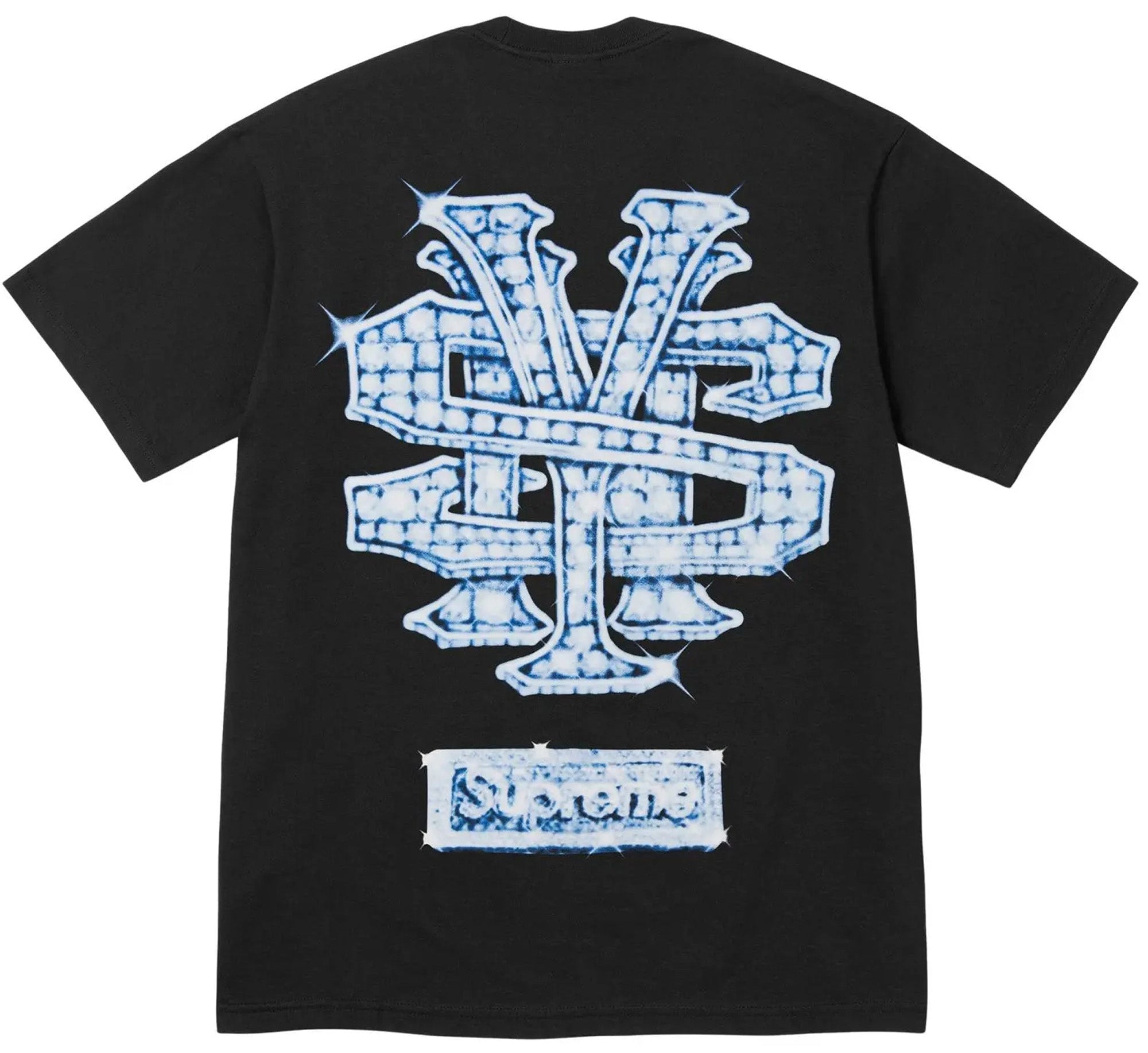 Supreme Snowman Tee Black