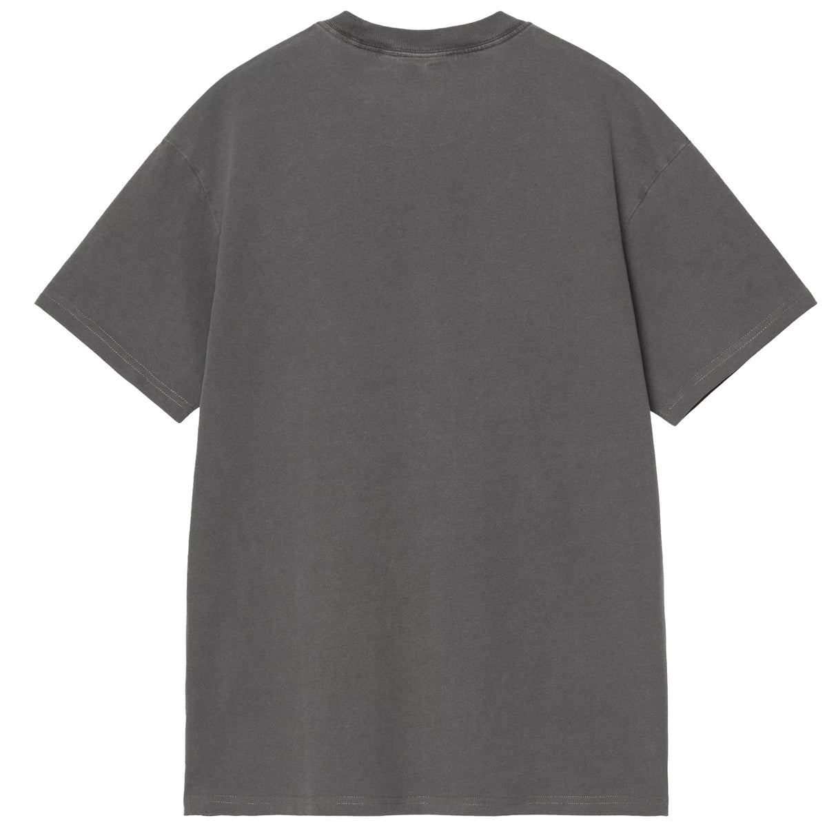 Carhartt S/S Coat Of Arms T-Shirt Grey Garment Dyed