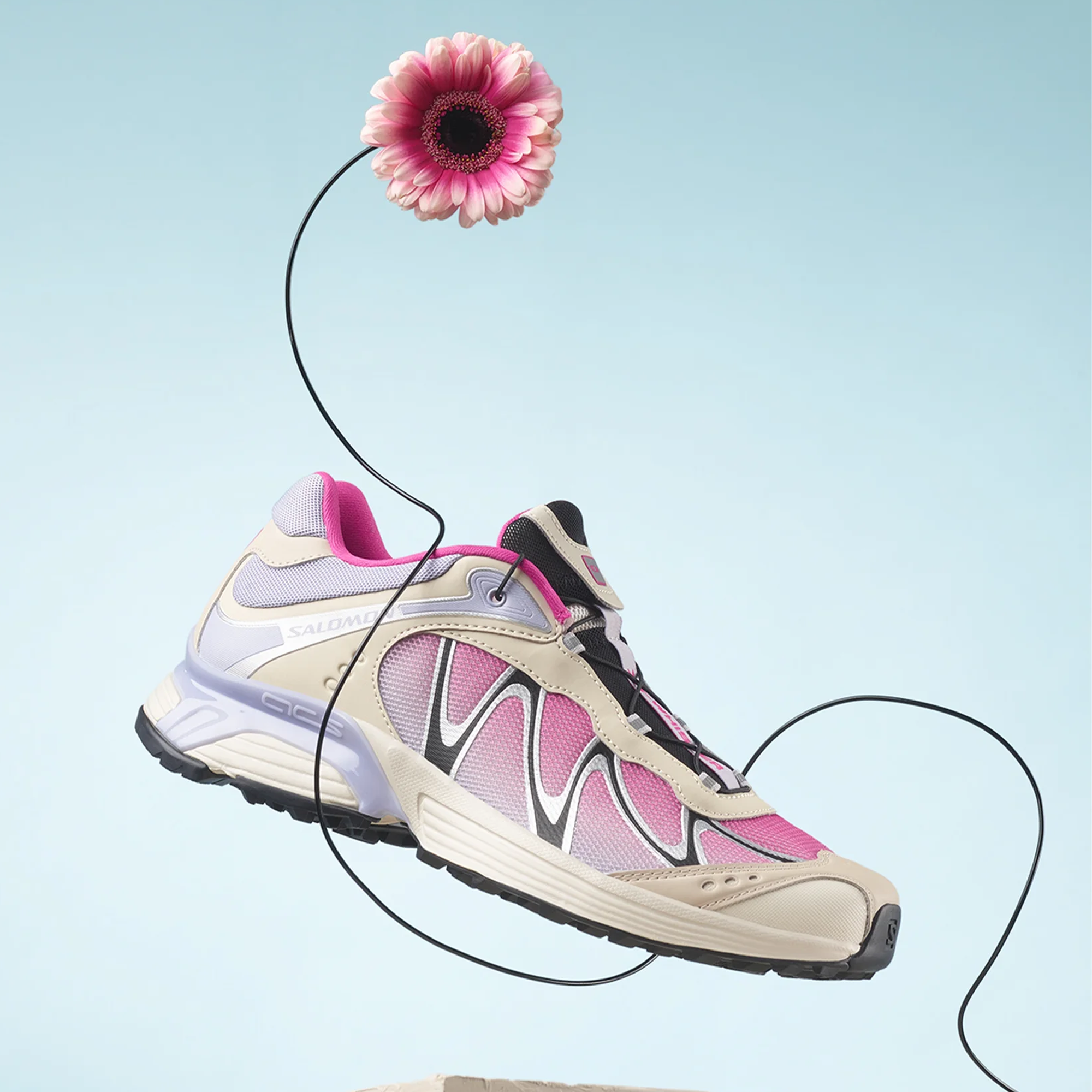 Salomon XT-Whisper Rainy Day Cosmic Sky Pink Yarrow