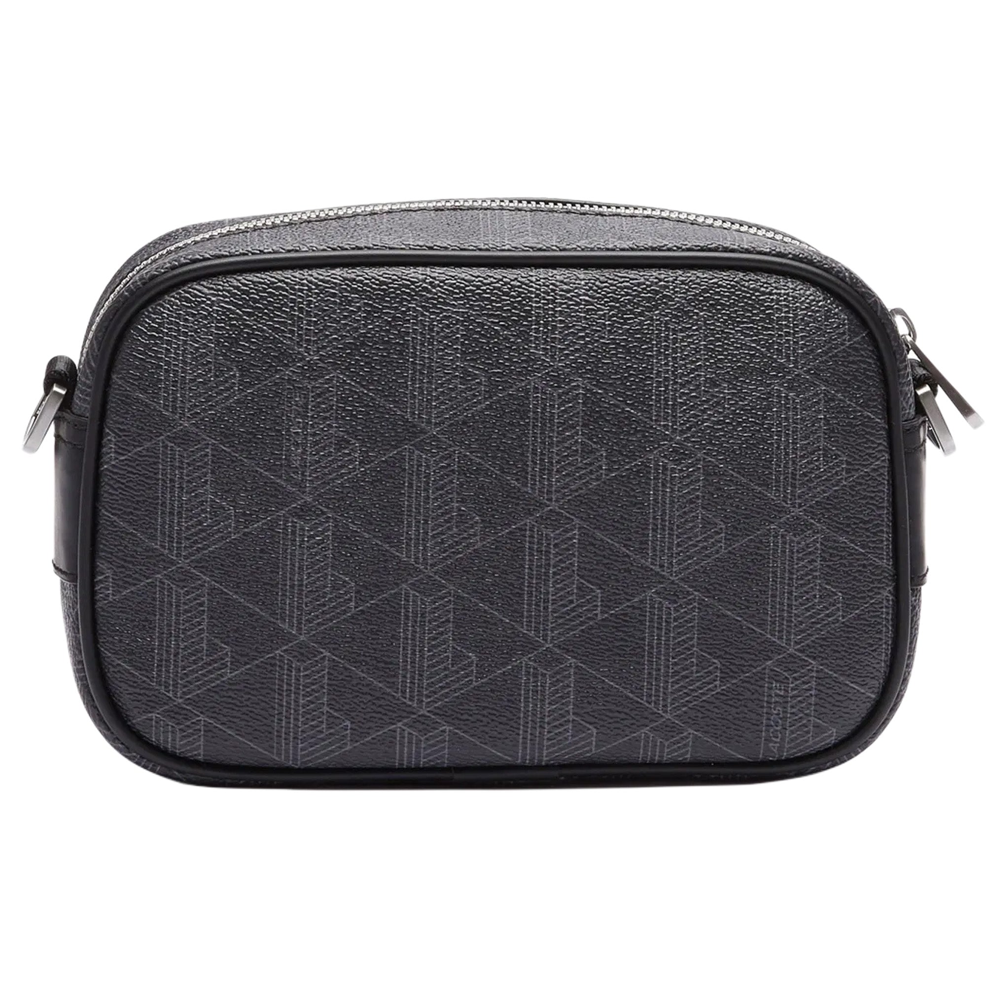 Lacoste The Blend Small Monogram Canvas Crossbody Bag