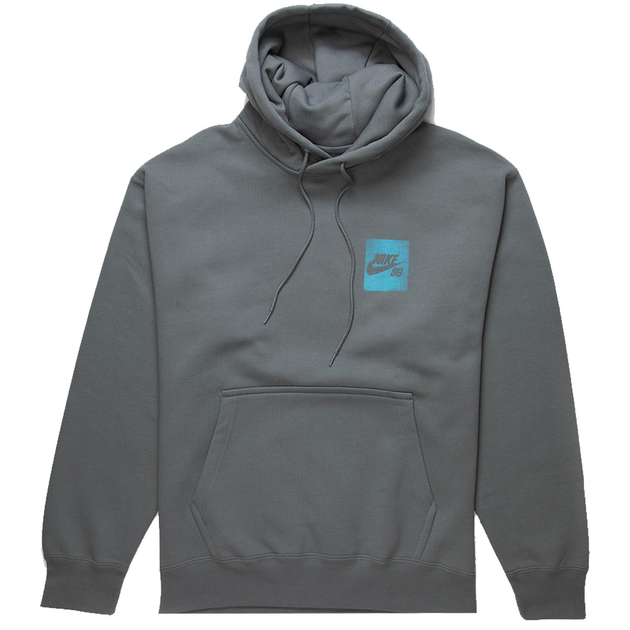 Nike SB Fleece Pullover Skate Hoodie Grey