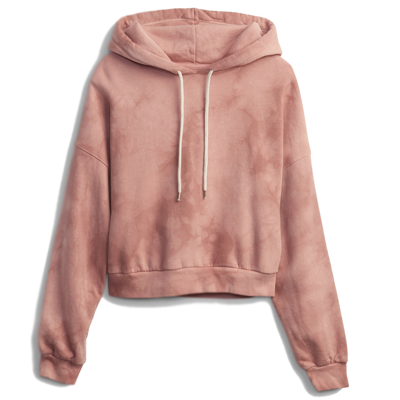 GAP Vintage Soft Cropped Hoodie Peach W