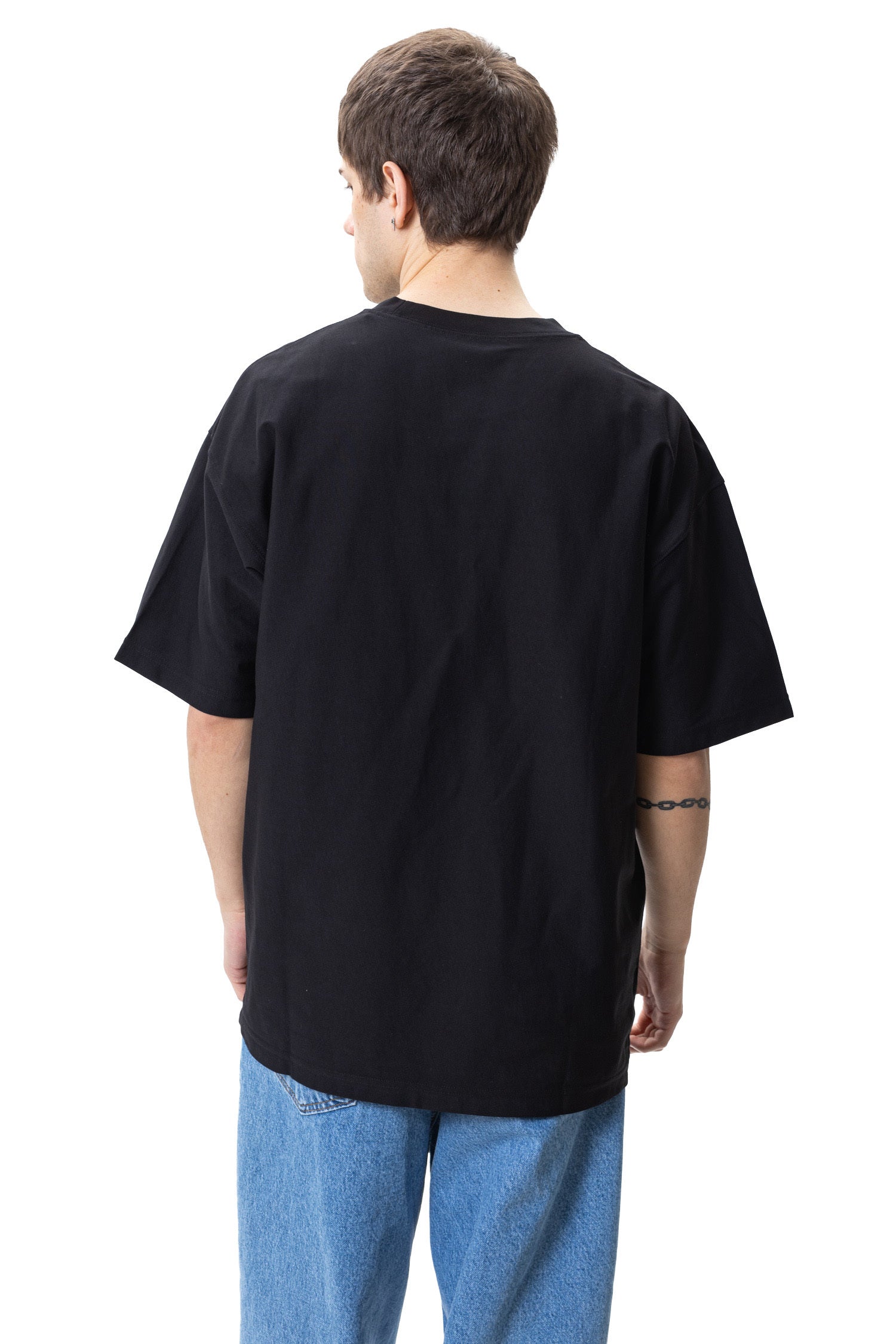 Carhartt S/S WIP Label T-Shirt Black
