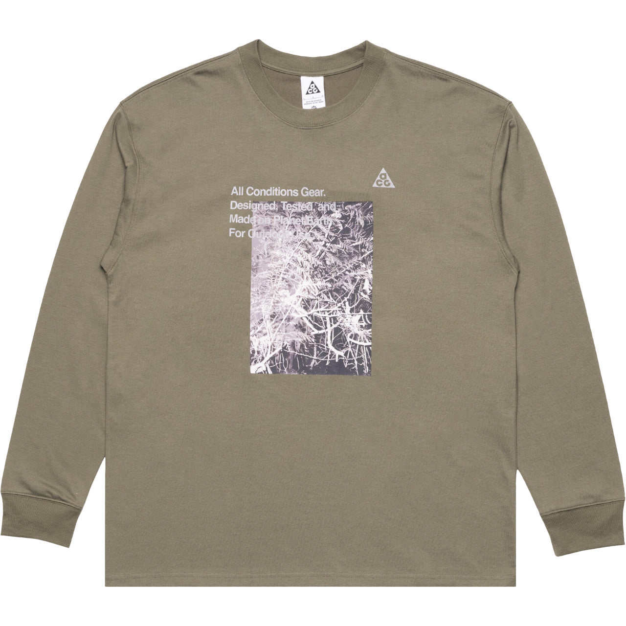 Nike ACG Long-Sleeve T-Shirt Olive