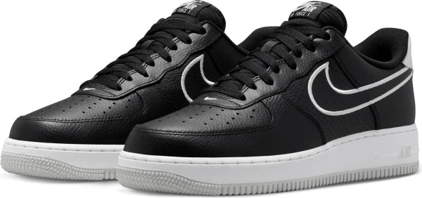 Nike Air Force 1 '07 'Embroidered Swoosh - Black'