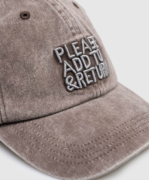 MISBHV Ray Johnson Cap Faded Beige