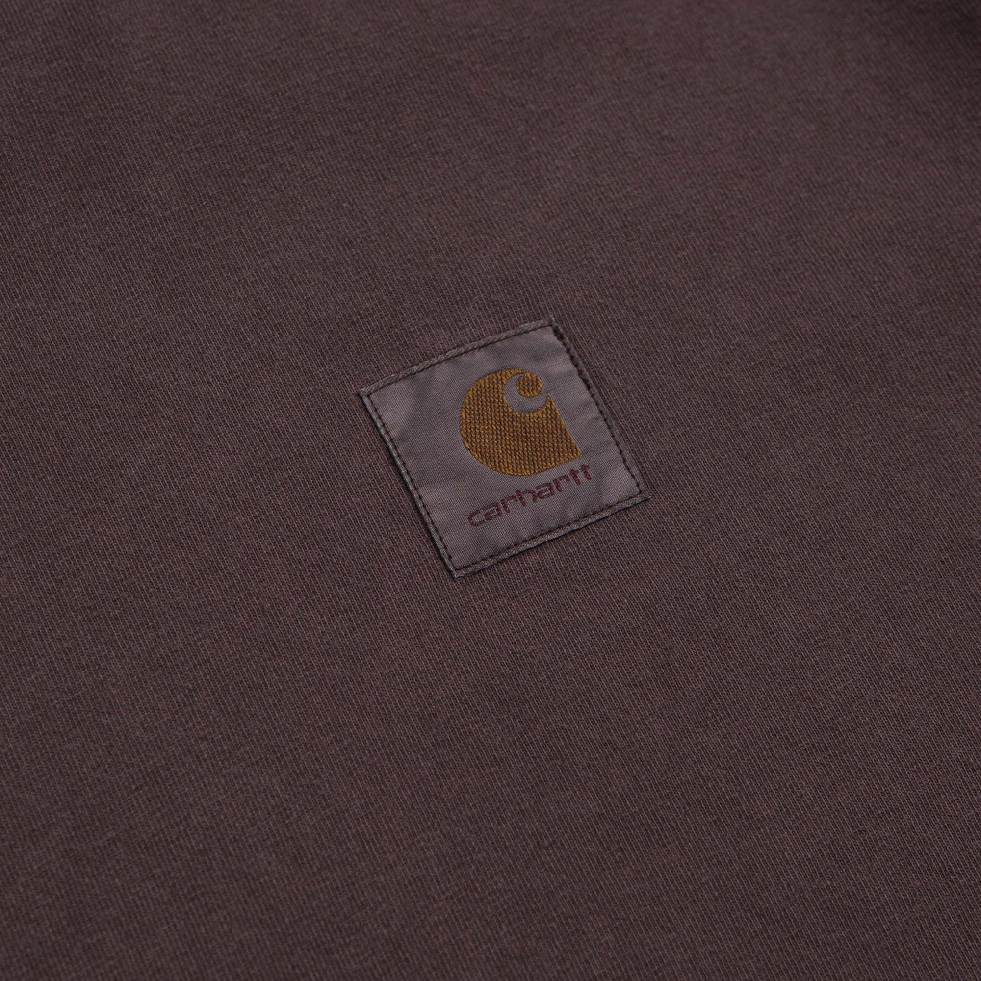 Carhartt WIP S/S Vista T-Shirt Brown Palisander Garment Dyed