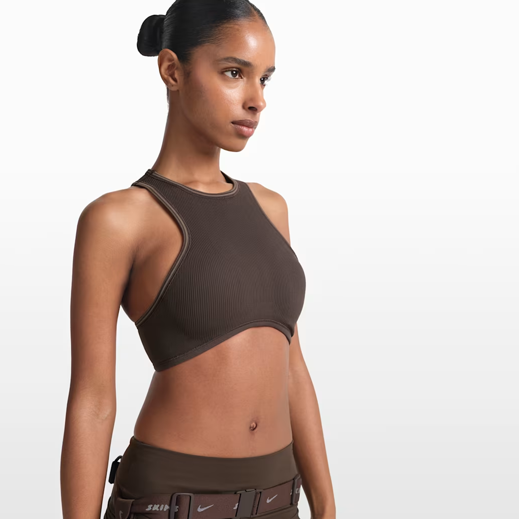 NikeSKIMS Ribbed Seamless Women's Racerneck Bra