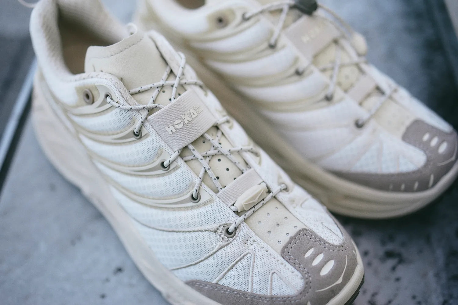 Hoka Stinson Evo OG Beige