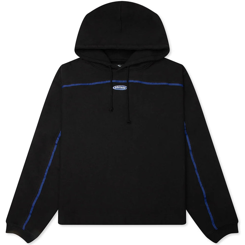 Stussy Oval Pullover Hoodie Black