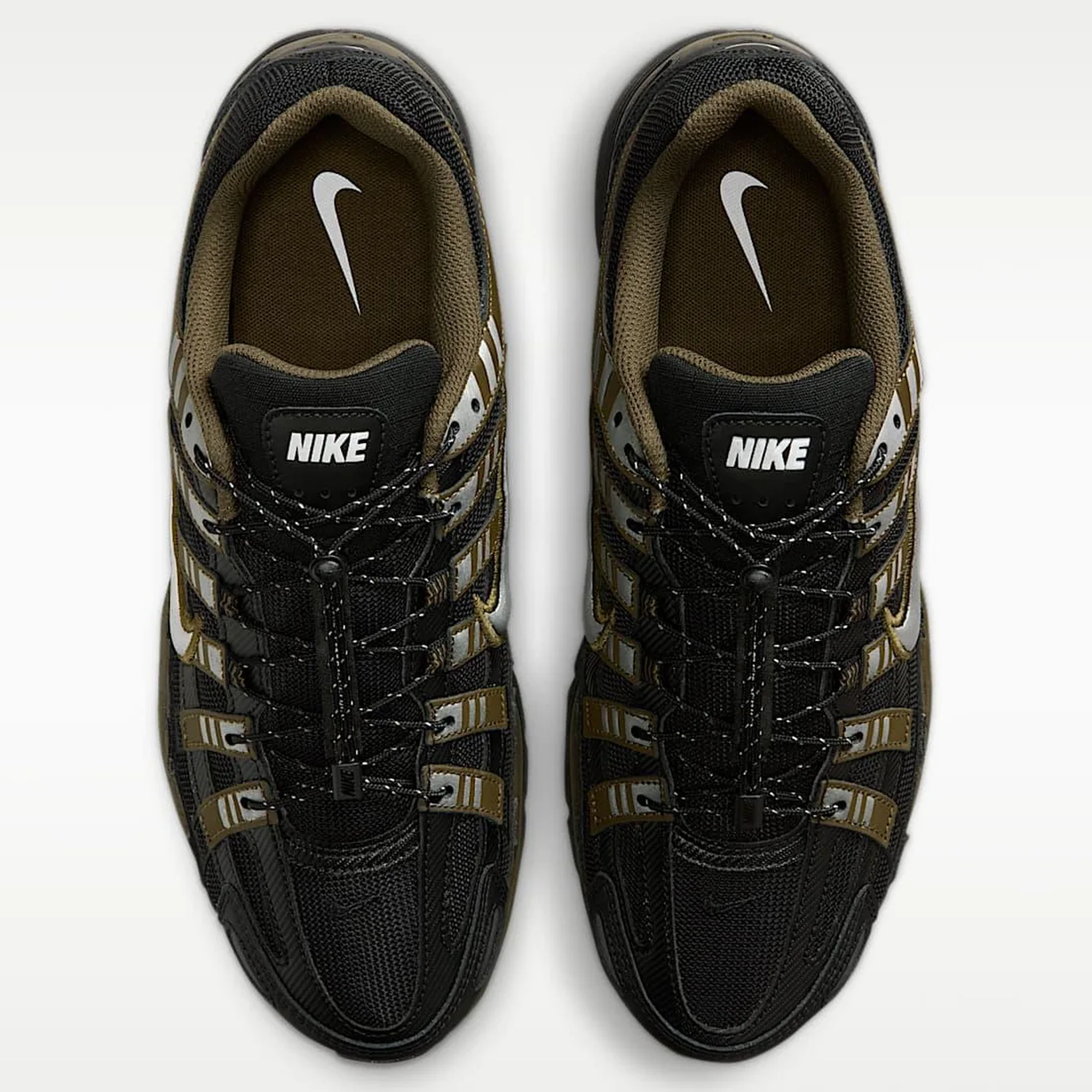 Nike P-6000 Utility Black Metallic Silver