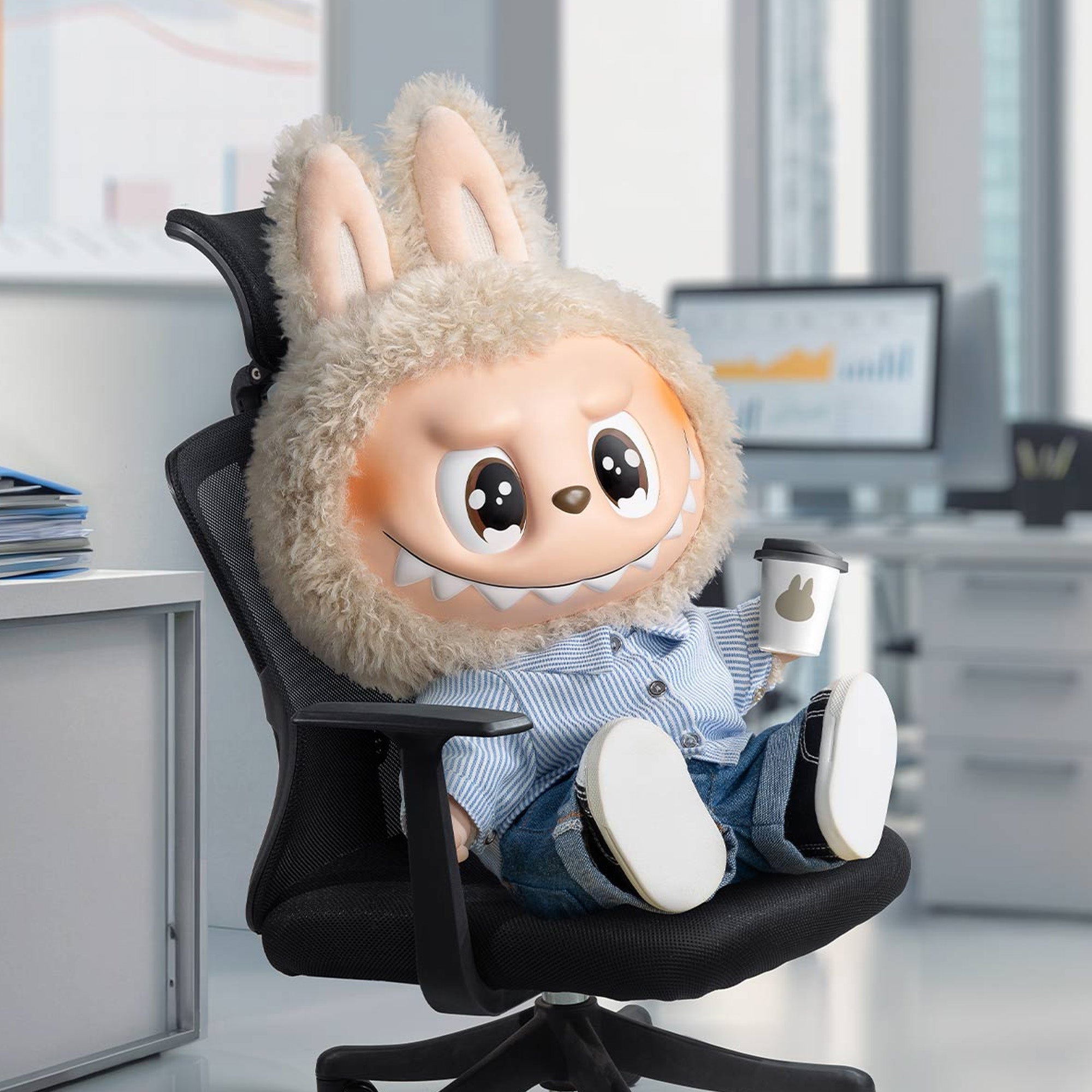 Labubu The Monsters Flip With Me Vinyl Plush Doll