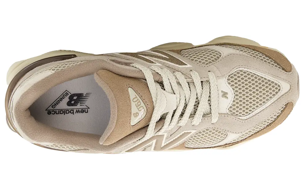 New Balance 9060 Big Kid 'Mushroom Arid Stone