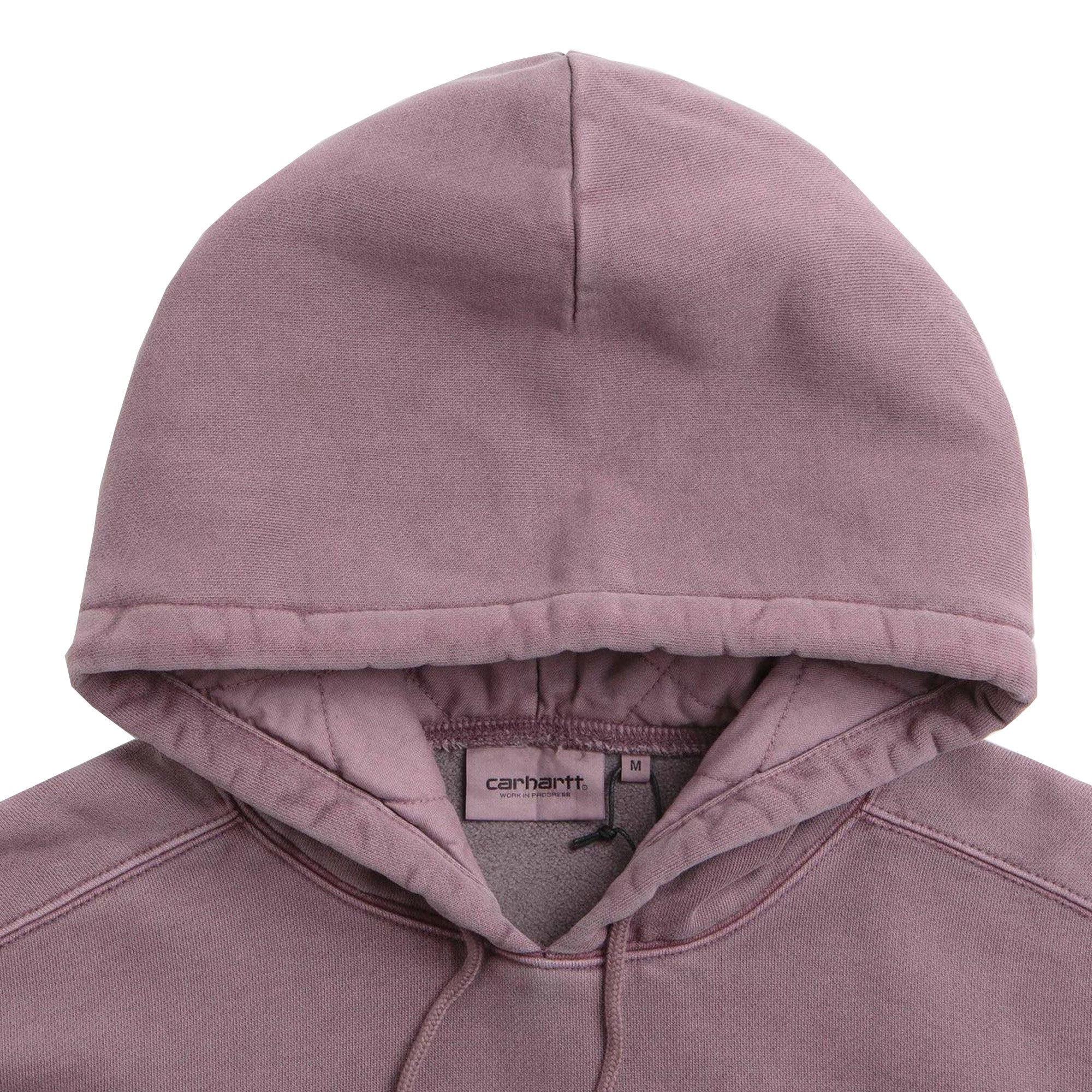 Carhartt WIP Vista Hoodie Phlox Pink Garment Dyed
