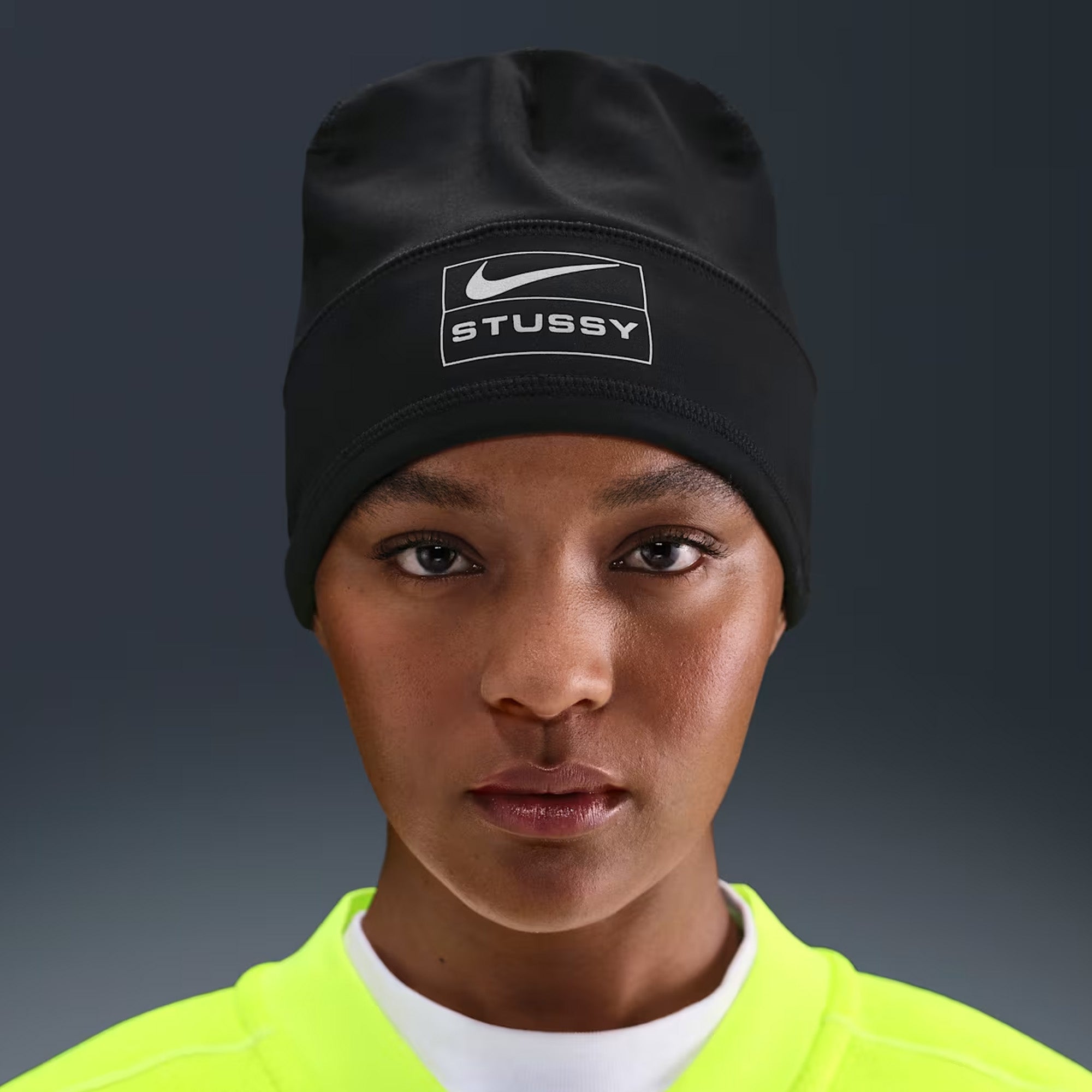 Stussy x Nike Skullcap Black Reflective