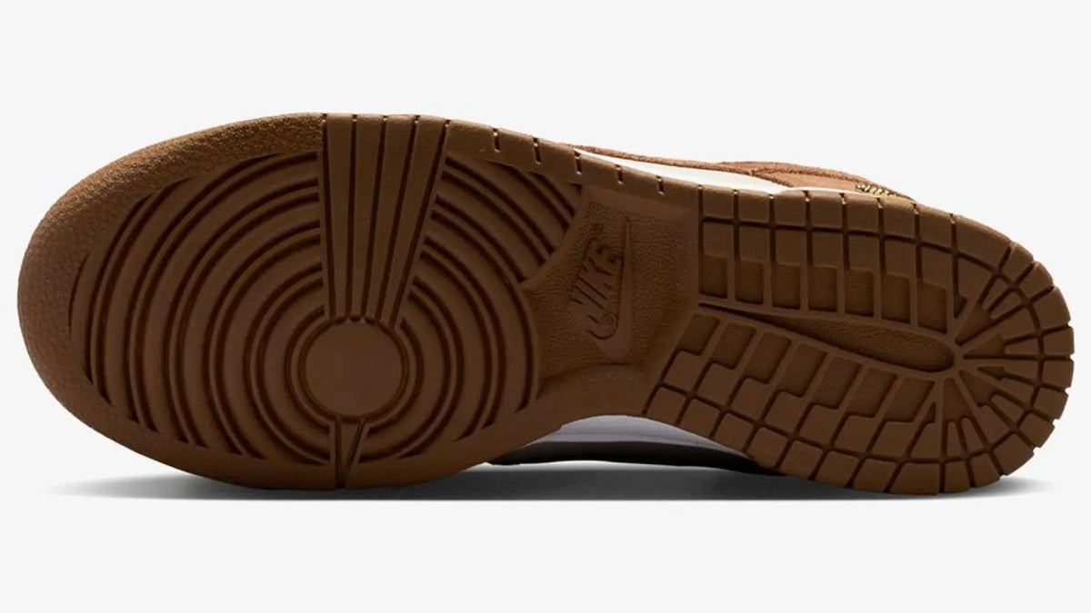 Nike Wmns Dunk Low Suede 'Light British Tan Cream White'