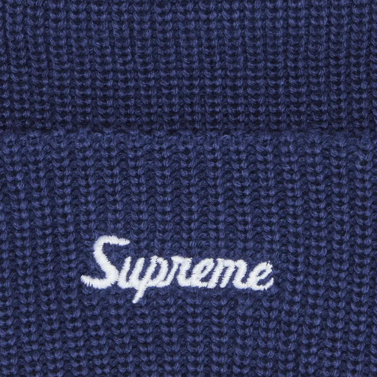 Supreme Loose Gauge Beanie Navy