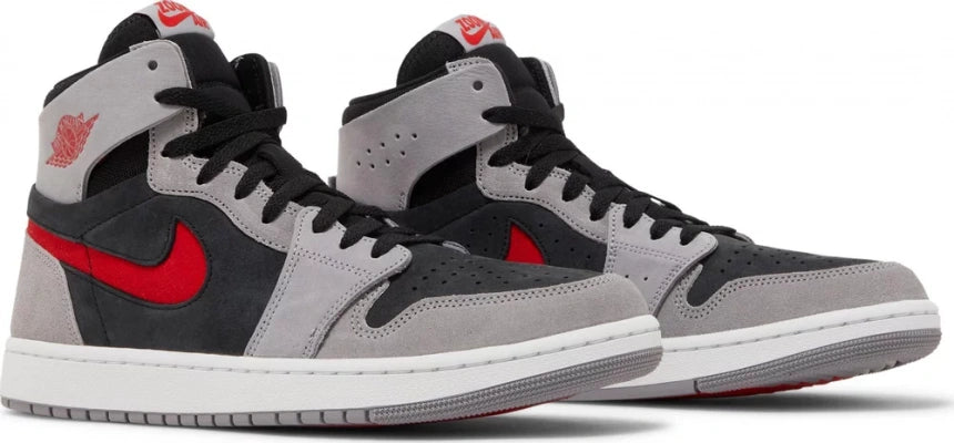 Air Jordan 1 High Zoom CMFT 2 Black Fire Red Cement