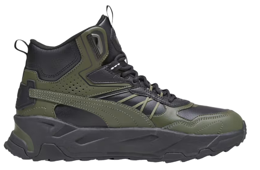 Puma Trinity Mid Hybrid Dark Olive