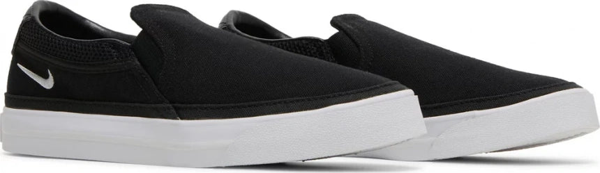 Nike Wmns Court Legacy Slip-On 'Black White'