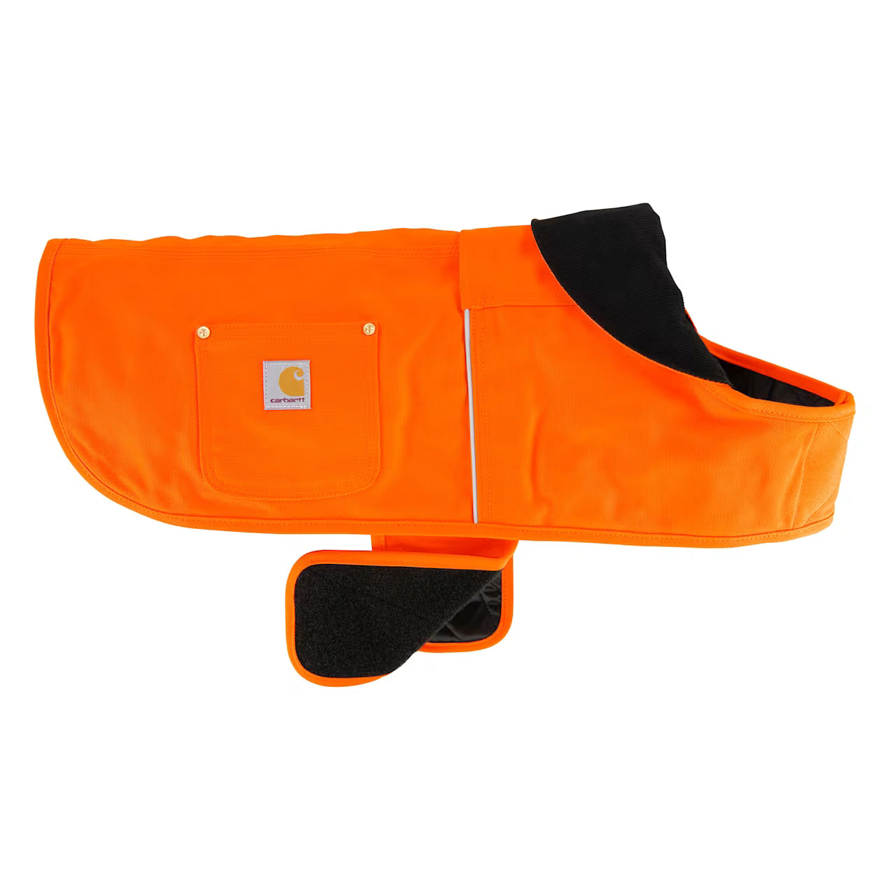 Carhartt Pet Firm Duck Insulated Dog Chore Coat Jacket Neon Orange