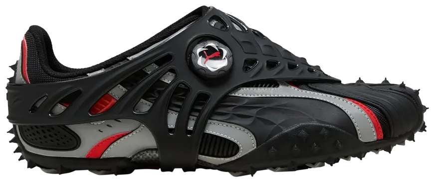 A$AP Rocky x Puma Mostro Gabbia Leather Black Silver Reflective