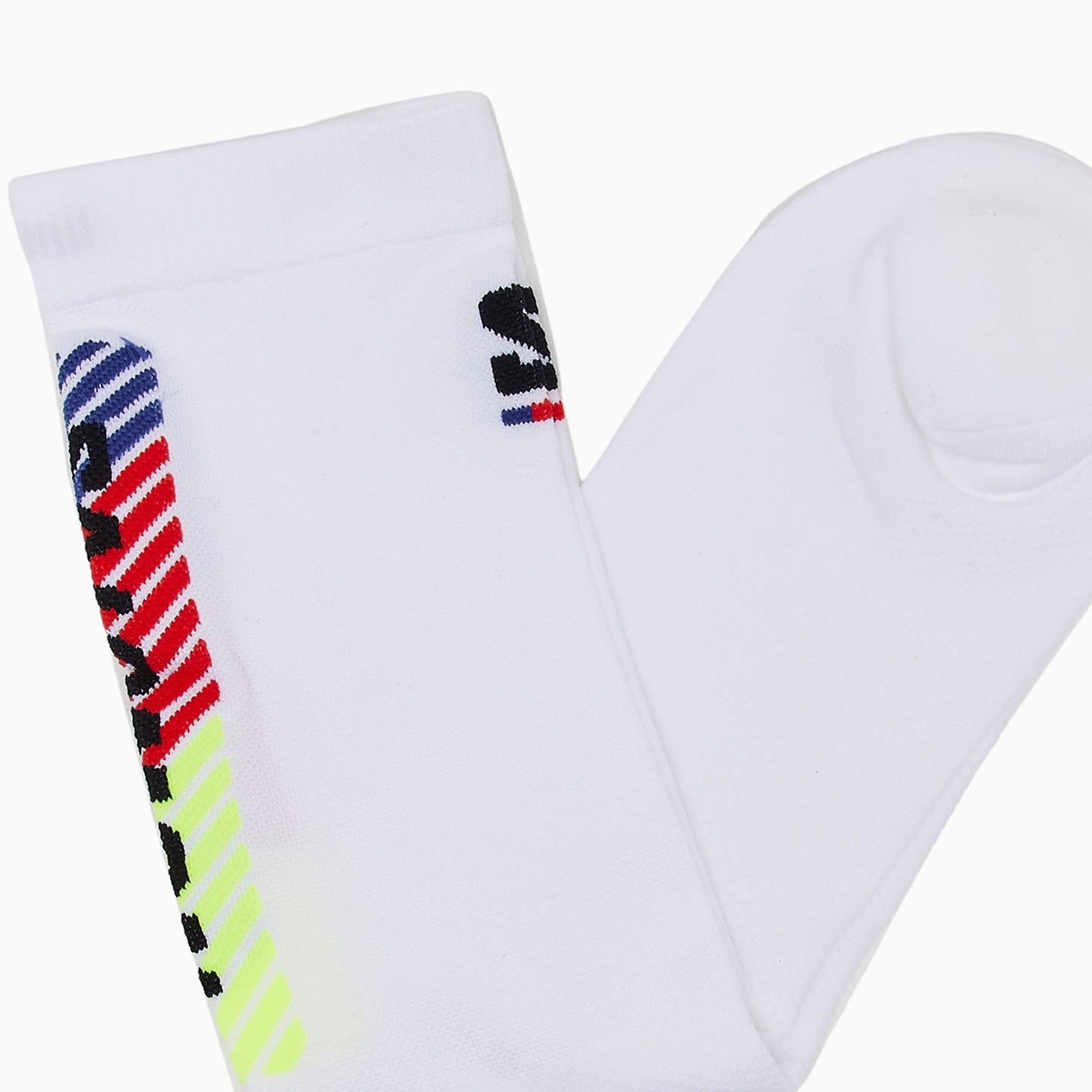 SALOMON S-LAB Red Yellow Socks White