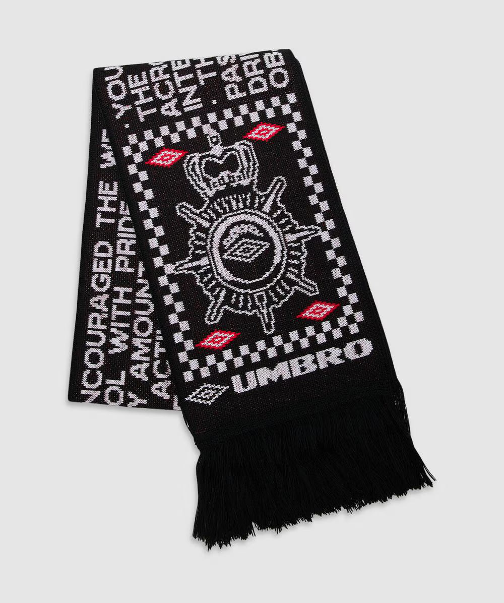 Umbro by SlamJam Notice Scarf Black