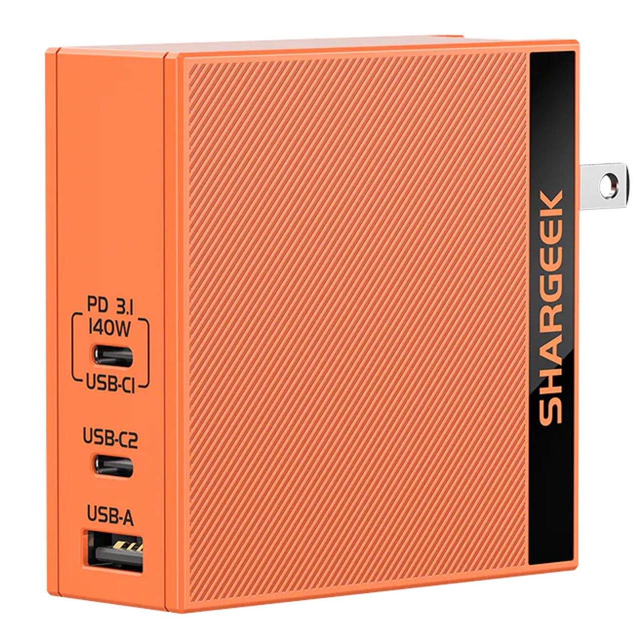 Shargeek 140W GaN Charger Orange