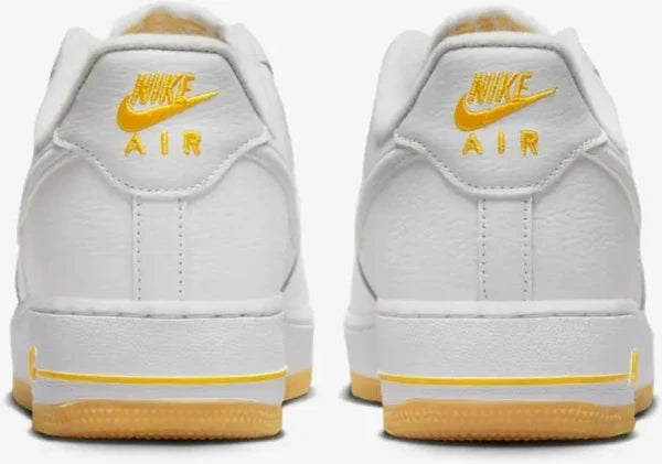 Nike Air Force 1 '07 'White University Gold Gum'