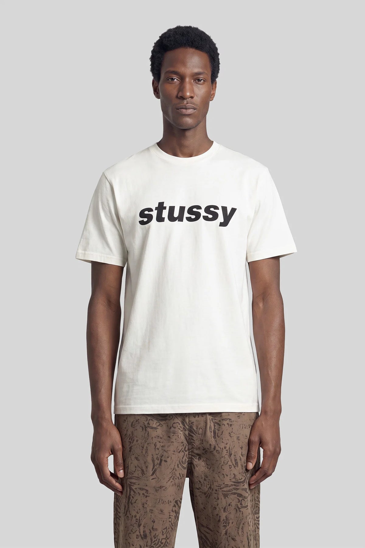 Stussy Shark Pigment Dyed T-Shirt Natural